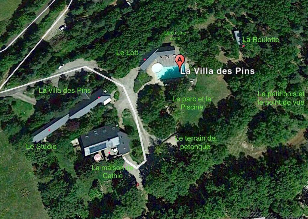 La Villa Des Pins Verrieres  Екстер'єр фото